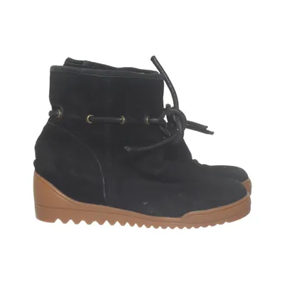 Enkellaarzen (Zwart) van Shoe the Bear