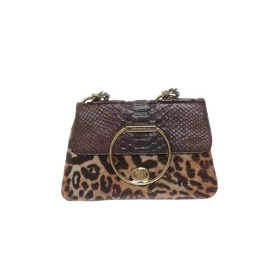 Handväska (Brun, Beige) från Coccinelle Päls