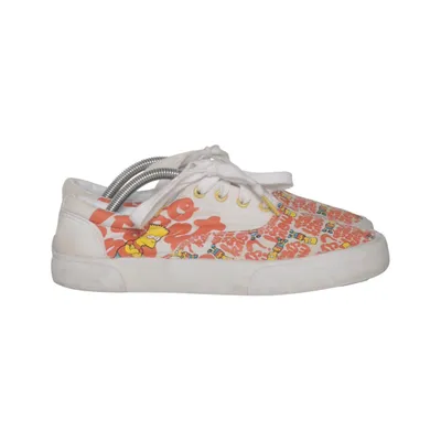 Canvas shoes (White, Orange, Multicolored) from Cropp