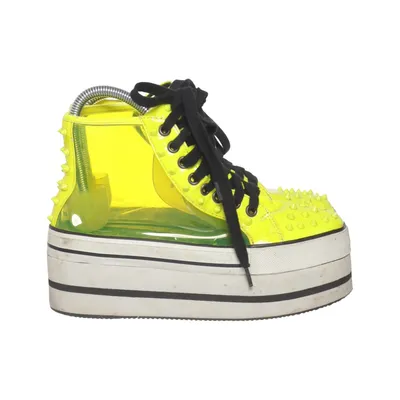 Schnürstiefel (Gelb, Schwarz) von Jeffrey Campbell
