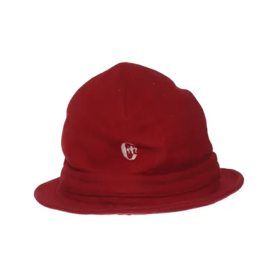Bucket hat (Red) from Conte of Florence Nylon, Wool