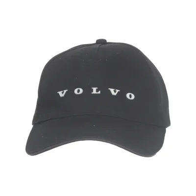 Casquette de baseball (Noir) de Volvo Coton biologique