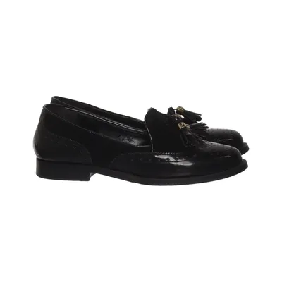 Loafers (Black) from Office Girl Leather