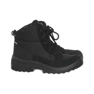 Laced boots (Black) from Kuoma
