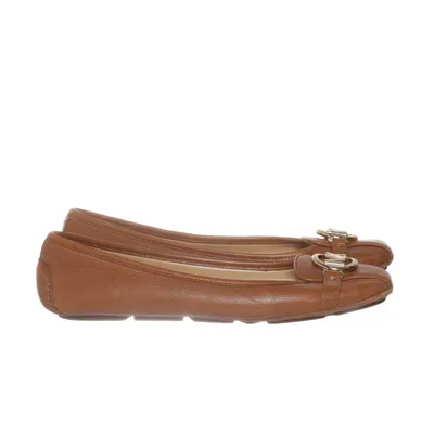 Ballerina's (Bruin) van Michael Kors Leer