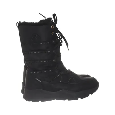 Bottes à lacets (Noir) de Linear of Sweden