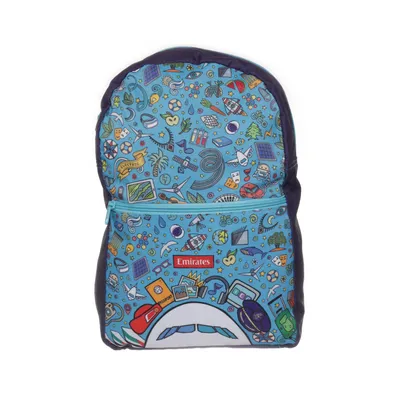 Rugzak (Blauw, Meerkleurig) van Emirates