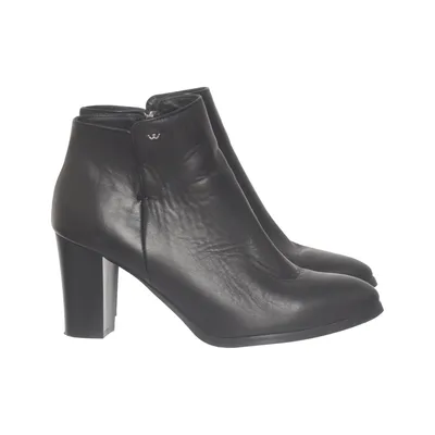 Bottes à talons (Noir) de Wojas Cuir