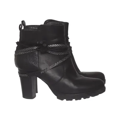 Heeled boots (Black) from Super Me