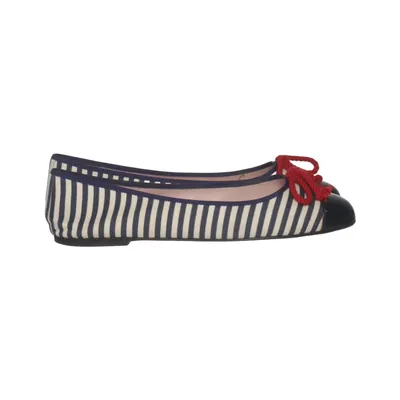 Ballerinasko (Blå, Hvid, Rød) fra Pretty Ballerinas Læder