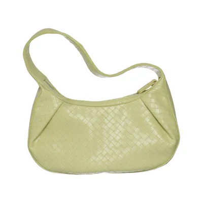 Handtas (Groen) van Gina Tricot Polyester, Polyurethaan