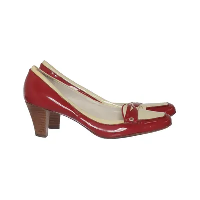 Escarpins (Rouge, Beige) de Enzo Angiolini Cuir