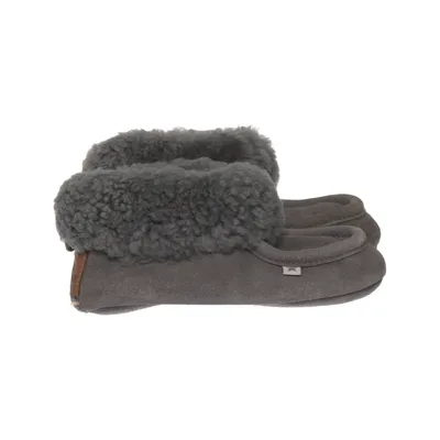 Slippers (Grijs) van North Alaska Leer, Wol