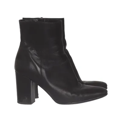 Bottes à talons (Noir) de Notre-V Cuir