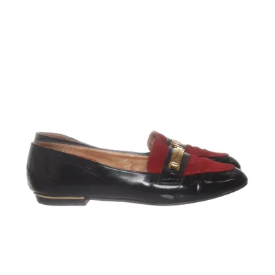 Loafers (Svart, Röd, Guldfärgad) från Salvatore Ferragamo