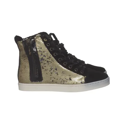 Baskets (Noir, Or) de Pantofola d'Oro