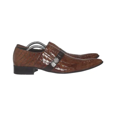 Loafers (Brown) from Chelly Leather