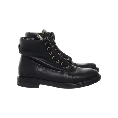Laced boots (Black) from Nubikk Leather