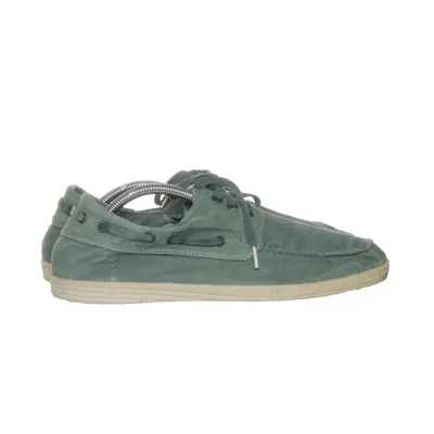 Chaussures de bateau (Vert) de Natural World Coton biologique