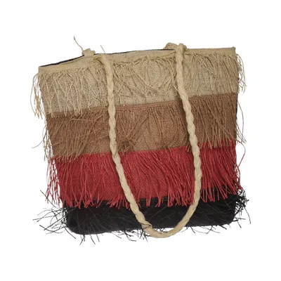 Strandtas (Beige, Bruin, Rood, Zwart, Meerkleurig) van Marconi