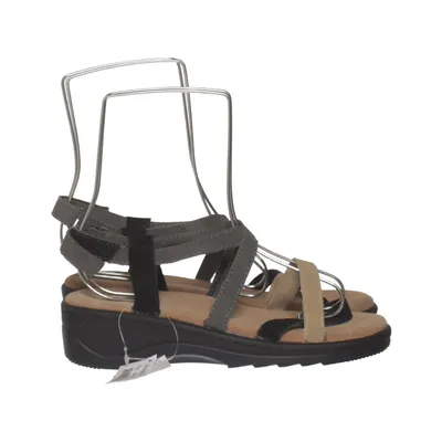 Sandales (Noir, Gris, Beige) de Matas Cuir