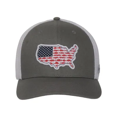 Trucker cap (Gray, White, Multicolored) from Flexfit