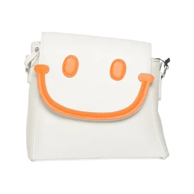 Sac à bandoulière (Blanc, Orange) de Hoodies