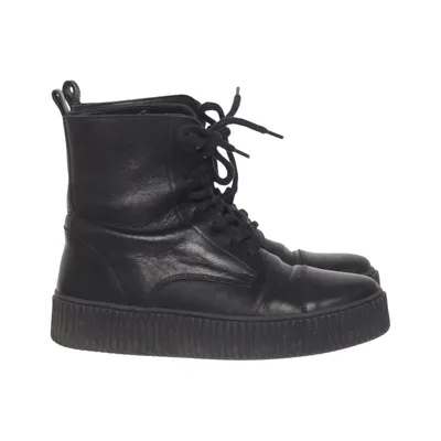 Schnürstiefel (Schwarz) von Blankens