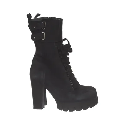 Heeled boots (Black) from Shoe Biz Copenhagen