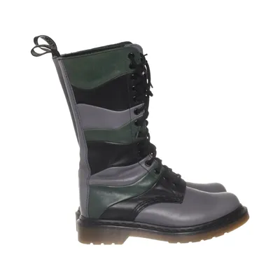Snørestøvler (Grå, Sort, Grøn) fra Dr. Martens