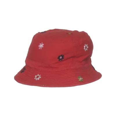 Bucket hat (Rood, Meerkleurig) Katoen