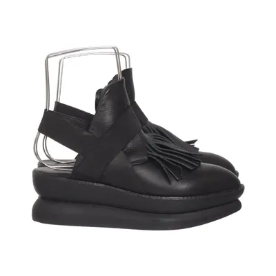 Chaussure compensées (Noir) de Gram Cuir