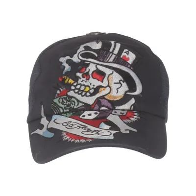 Trucker cap (Blå, Flerfarvet) fra Ed Hardy Bomuld, Polyamid