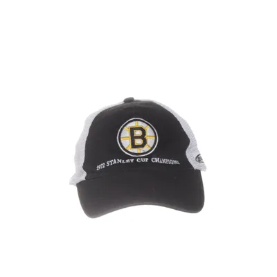 Casquette de camionneur (Noir, Blanc) de NHL Coton, Polyester