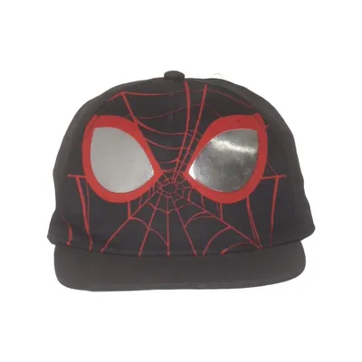 Honkbalpet (Zwart, Rood, Zilver) van Marvel Polyester