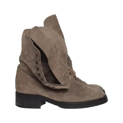 Laced boots (Beige) from Maria Elisa