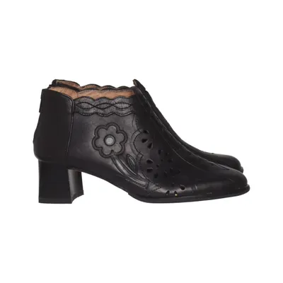 Bottes à talons (Noir) de Joyca Cuir