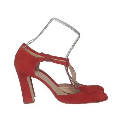 Escarpins (Rouge) de Kiomi Cuir