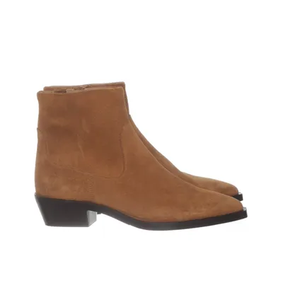 Boots (Beige) från & Other Stories Mocka, Skinn