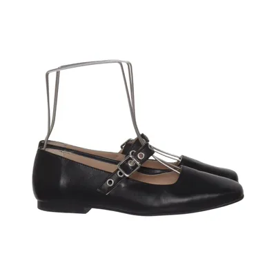 Ballet flats (Black) from Shoe Biz Copenhagen Leather