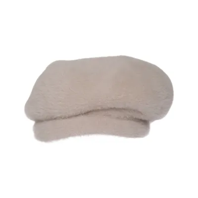 Flat cap (Beige) från Loevenich Polyamid, Viskos