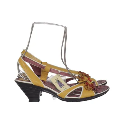 Sandales à talons hauts (Jaune, Multicolore) de Fly London Cuir