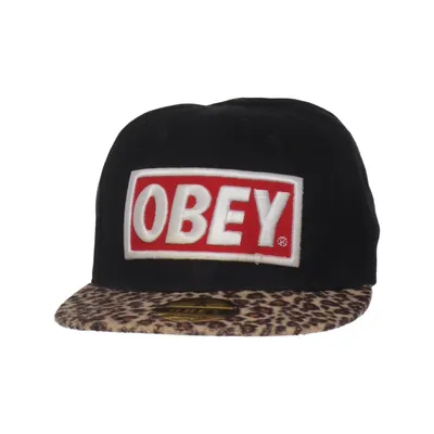 Baseball cap (Black, Multicolored) from Obey