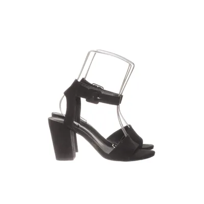High heel sandals (Black) from DS Shoes by DinSko
