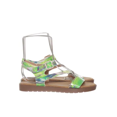Sandales (Vert, Multicolore) de Sheln