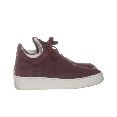 Baskets (Rouge) de Filling Pieces Cuir, Polyester