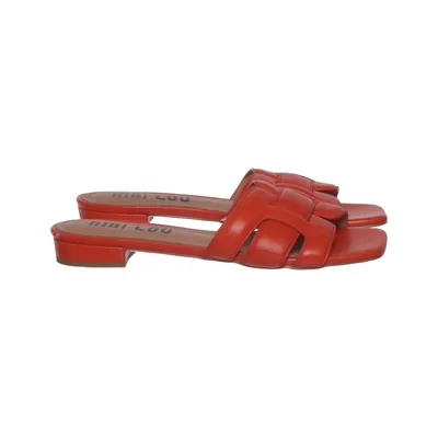 Slip-ins (Orange) from Bibi Lou Leather