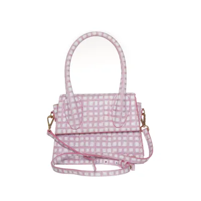 Axelremsväska (Rosa, Vit) från Jacquemus