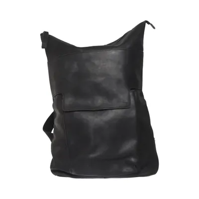 Rucksack (Schwarz) von Zign Baumwolle, Leder