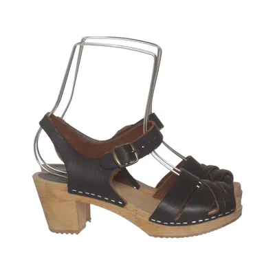 Clogs (Black) from Moheda Leather